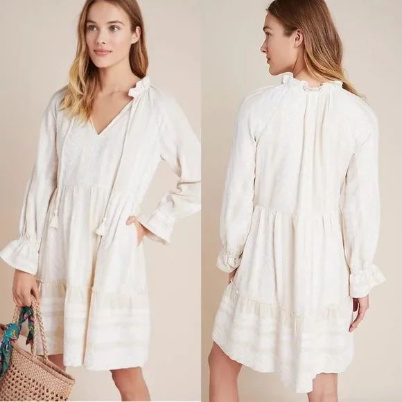 ANTHROPOLOGIE Maeve Dominique Tunic Dress - Picture 1 of 7